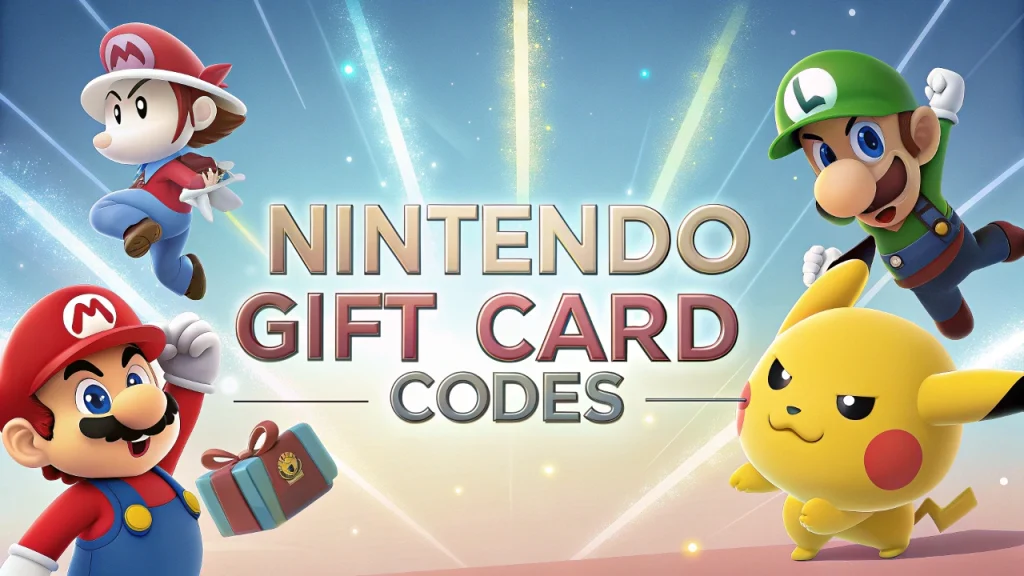 Free Nintendo Gift Card Codes 2025 – No Hacks Needed